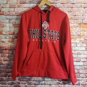 Scarlet and Gray Boys Ohio State Buckeyes Hooded R